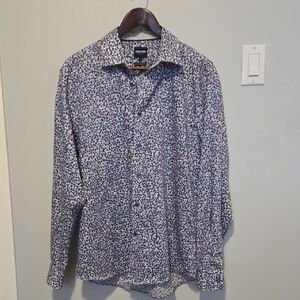 Hechter Paris Floral Dress Shirt